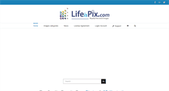 Desktop Screenshot of lifeispix.com